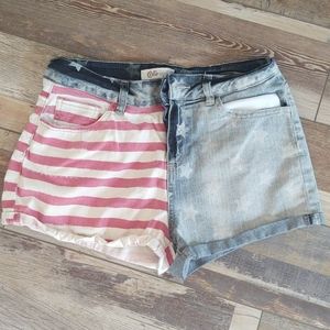 Cello American Flag Shorts